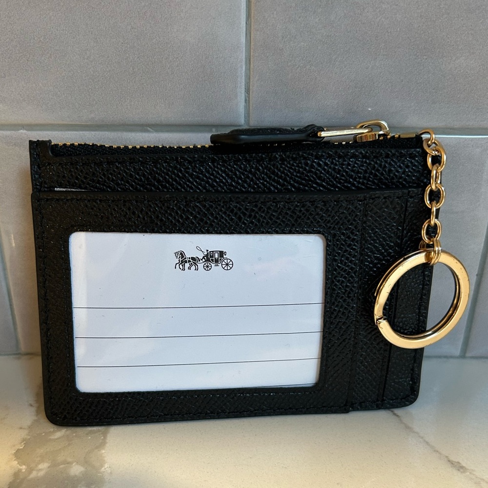 Limited Edition Coach Wizard of Oz black leather cardholder - Picture 4 of 5